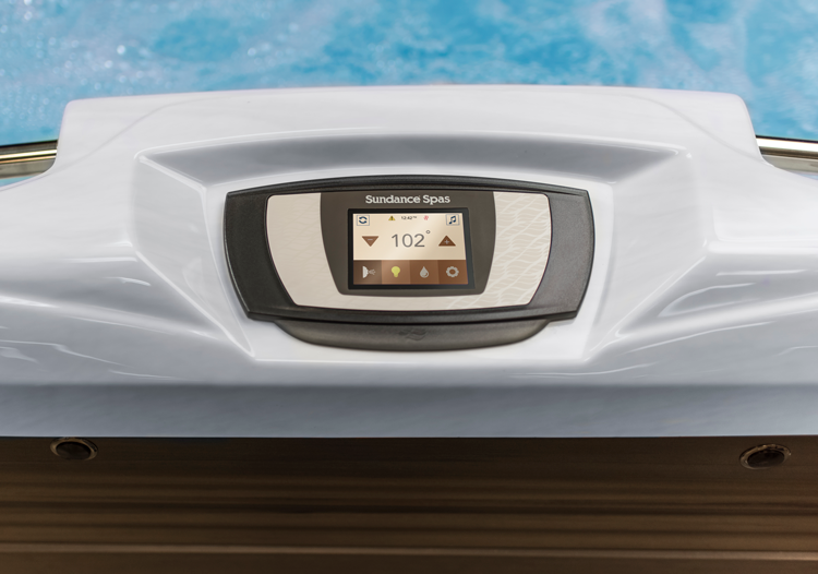 i-Touch kontrollpanel til massasjebad med lavt energiforbruk
