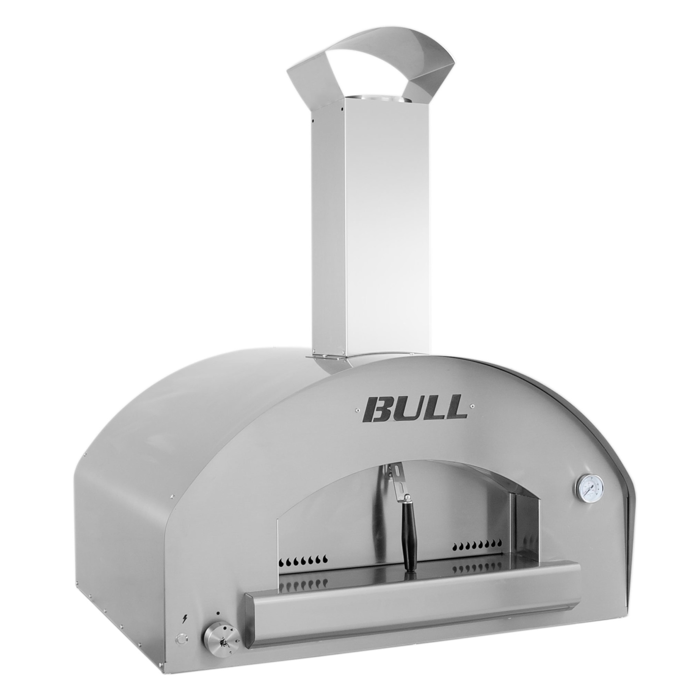 Bull Pizzaovn Hybrid for innbygging 80x60 cm